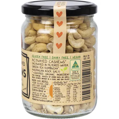 Mindful Foods Cashews Organic & Activated 260g