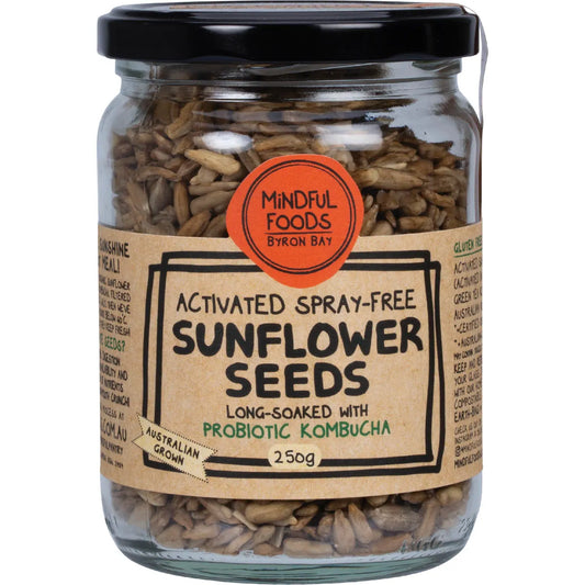 Mindful Foods Sunflower Seeds Organic & Activated 250g