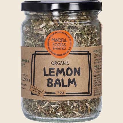 Mindful Foods - Lemon Balm Organic 40g