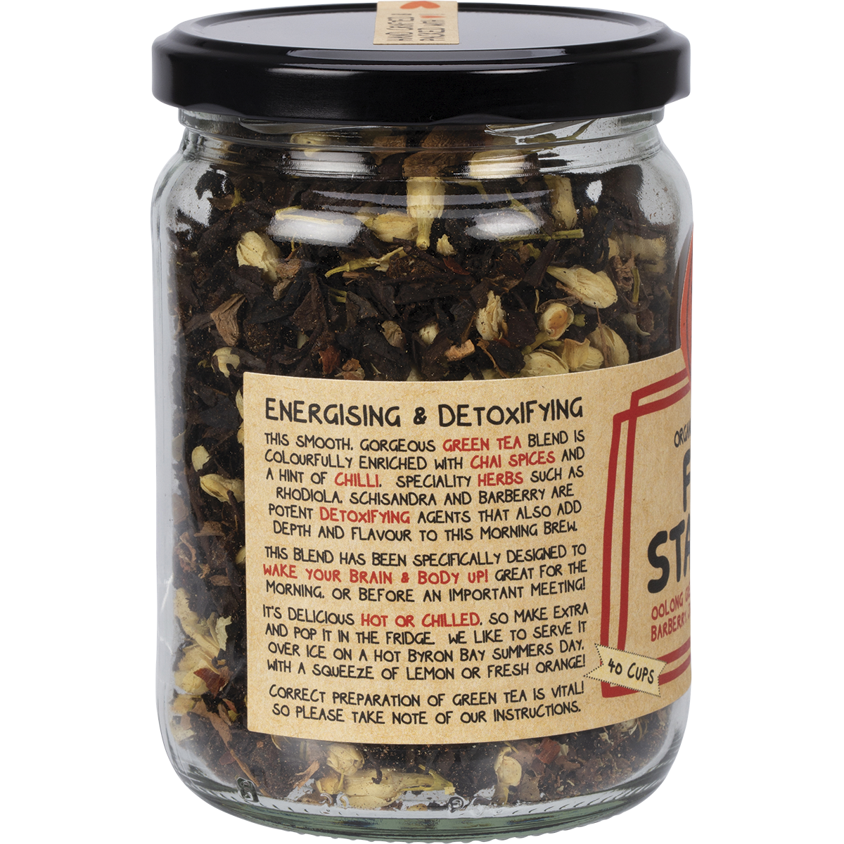 Fire Starter Organic Herbal Tea