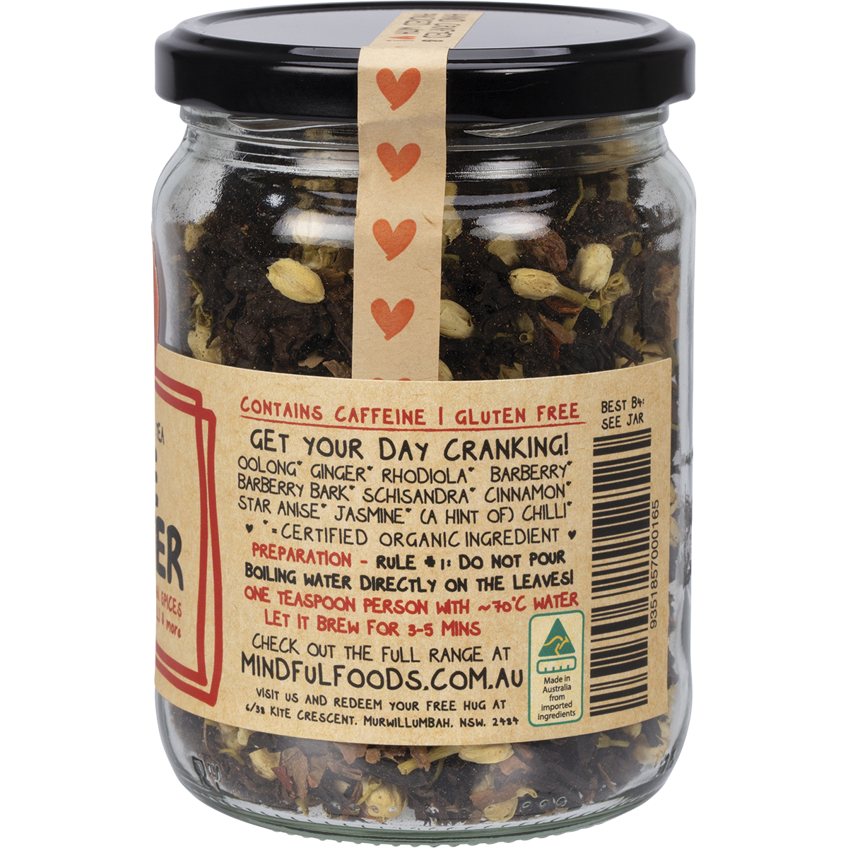 Fire Starter Organic Herbal Tea