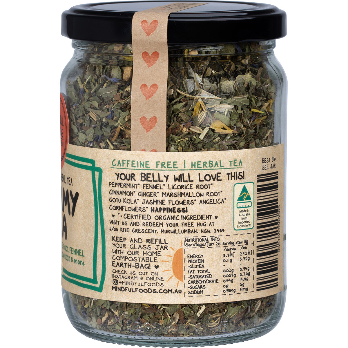 Tummy Tea Organic Herbal Tea