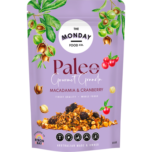 Paleo Gourmet Granola Macadamia & Cranberry