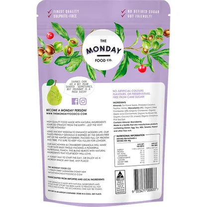The Monday Food Co. Paleo Gourmet Granola Macadamia & Cranberry 300g
