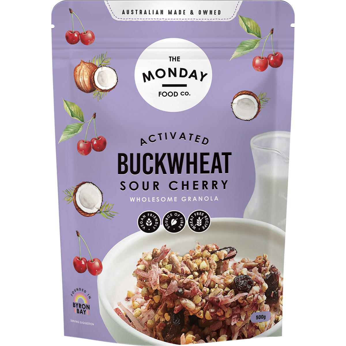 Activated Buckwheat Granola Sour Cherry