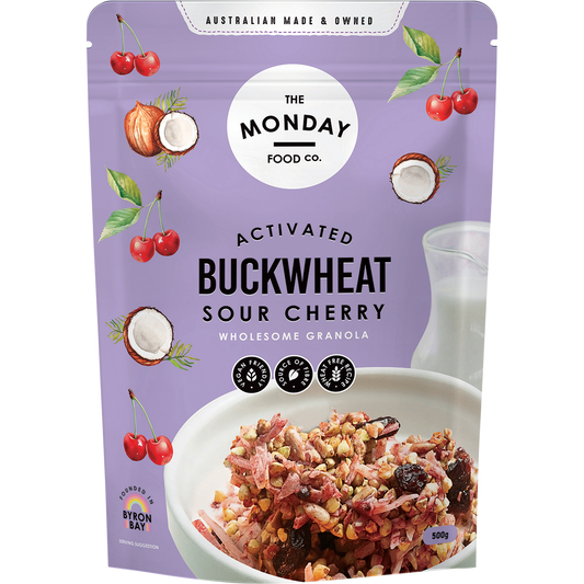 Activated Buckwheat Granola Sour Cherry