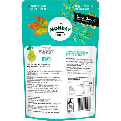 Paleo Gourmet Granola Pecan & Maple