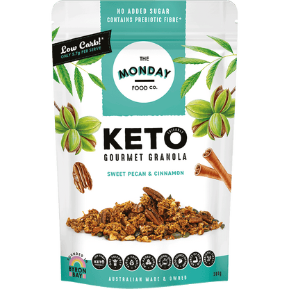 Keto Gourmet Granola Sweet Pecan & Cinnamon