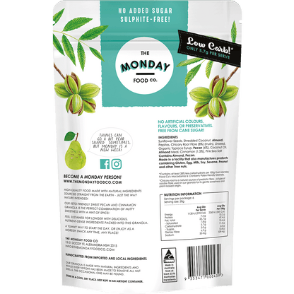 Keto Gourmet Granola Sweet Pecan & Cinnamon