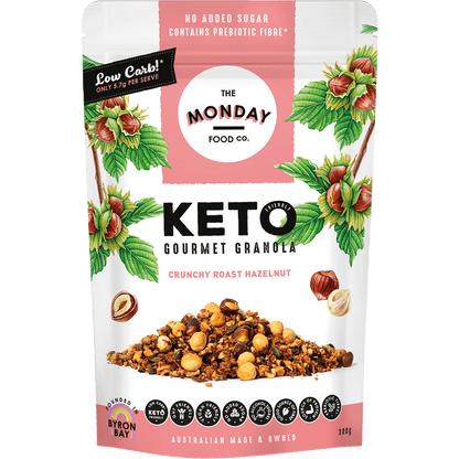 Keto Gourmet Granola Crunchy Roast Hazelnut