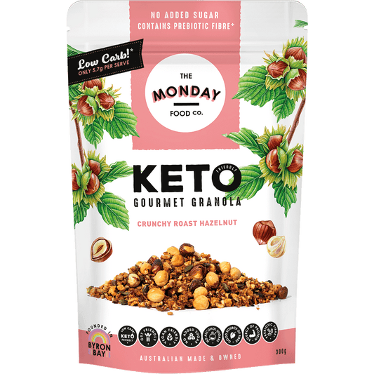 Keto Gourmet Granola Crunchy Roast Hazelnut