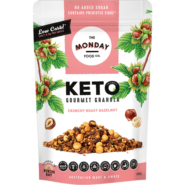Keto Gourmet Granola Crunchy Roast Hazelnut