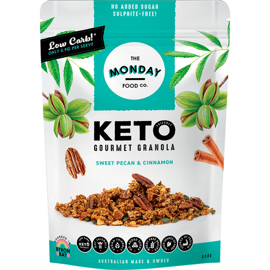 Keto Gourmet Granola Sweet Cinnamon Pecan