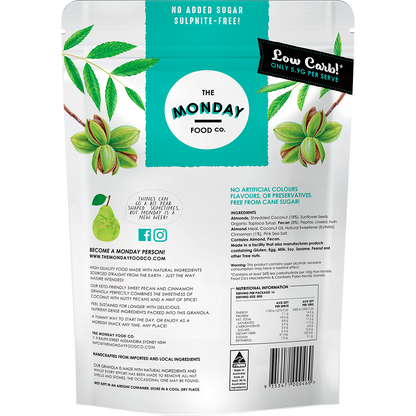 Keto Gourmet Granola Sweet Cinnamon Pecan