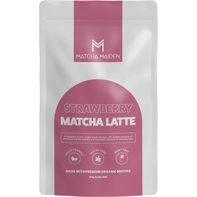 Strawberry Matcha Latte