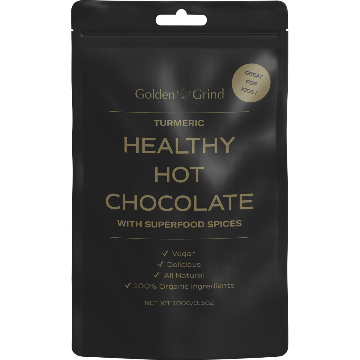 Golden Grind Healthy Turmeric Hot Chocolate Blend