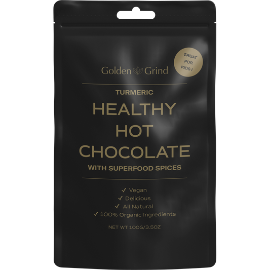 Golden Grind Healthy Turmeric Hot Chocolate Blend