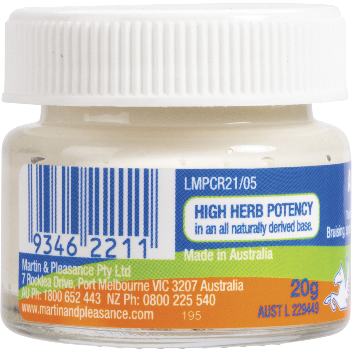 Arnica Herbal Cream Jar