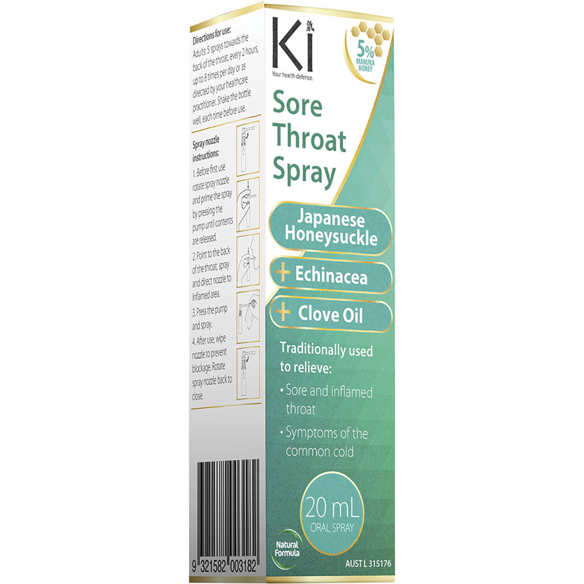 Ki Sore Throat Spray