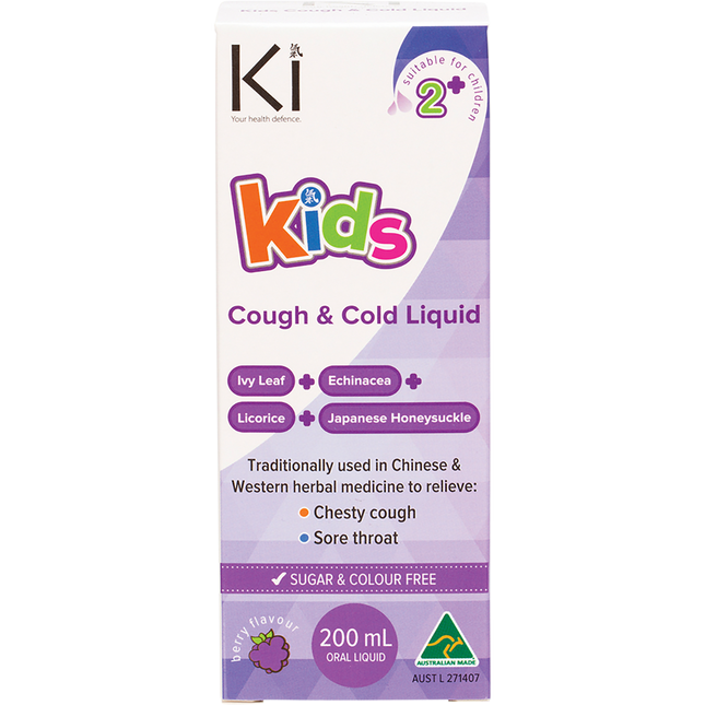 Ki Kids Cough & Cold Liquid