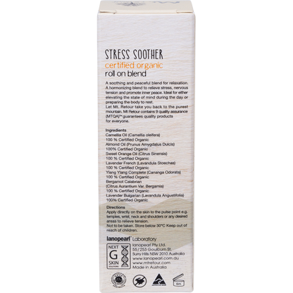 Essential Oil 100% Stress Soother Blend Roll-On