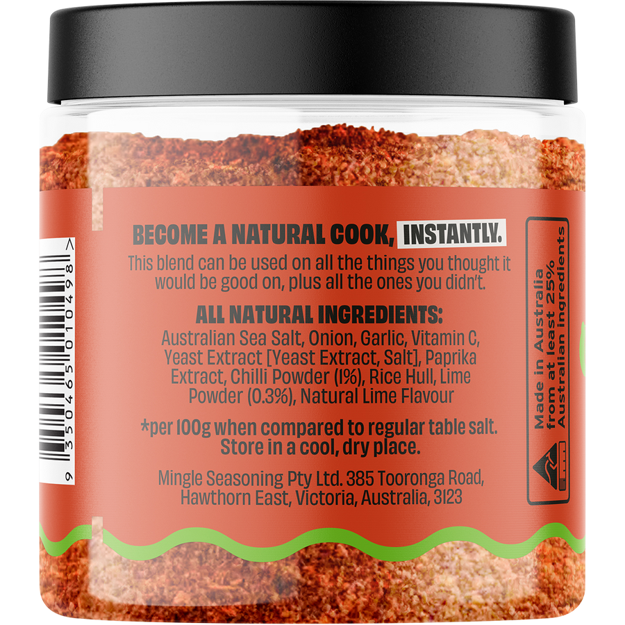 Chilli & Lime Seasoned Salts