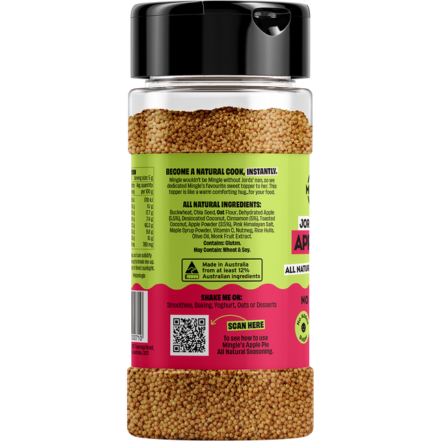 Jord's Nan's Apple Pie All Natural Sweet Topper