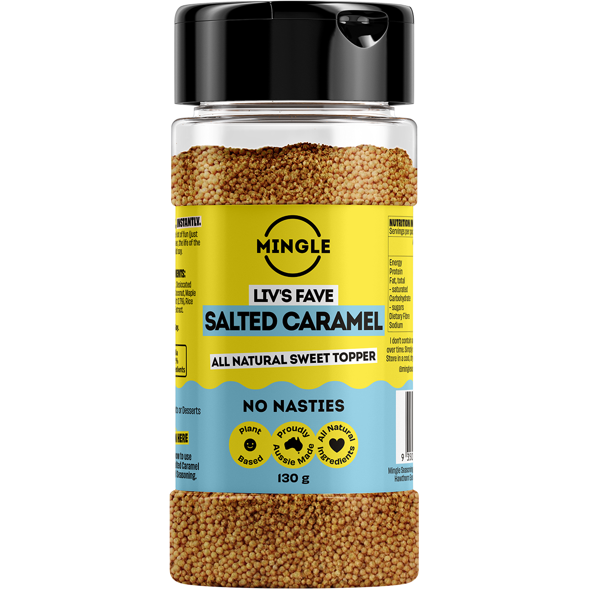 Liv's Fave Salted Caramel All Natural Sweet Topper