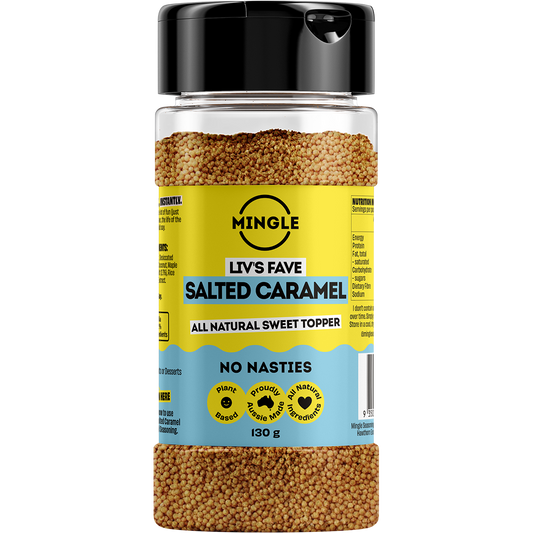 Liv's Fave Salted Caramel All Natural Sweet Topper