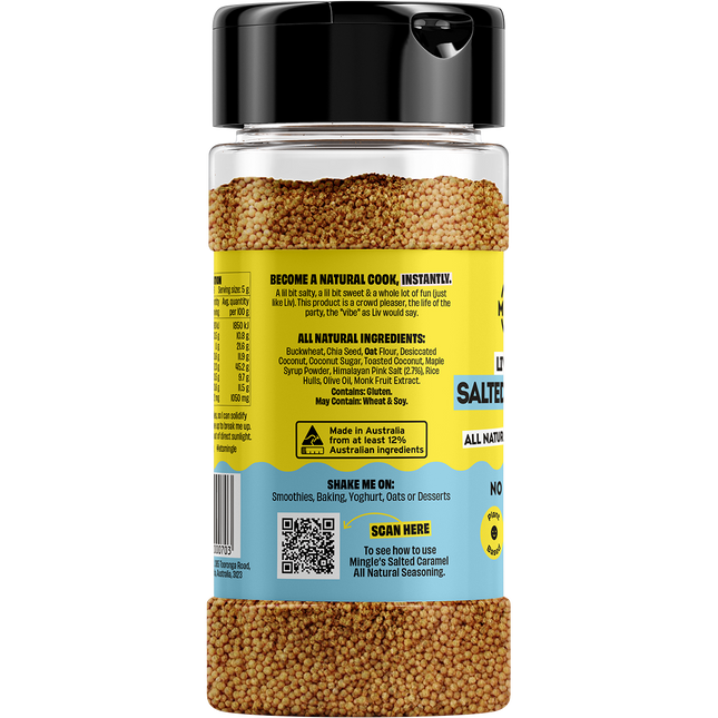 Liv's Fave Salted Caramel All Natural Sweet Topper