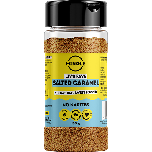 Liv's Fave Salted Caramel All Natural Sweet Topper