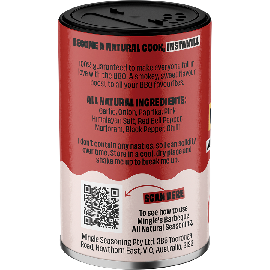 Mingle Backyard Barbecue All Natural Seasoning