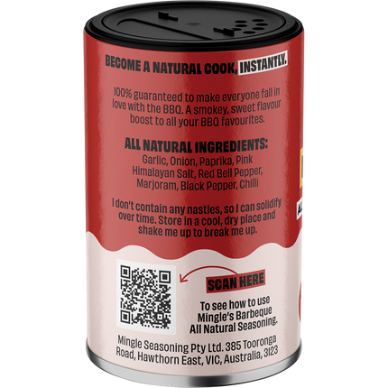 Mingle Backyard Barbecue All Natural Seasoning