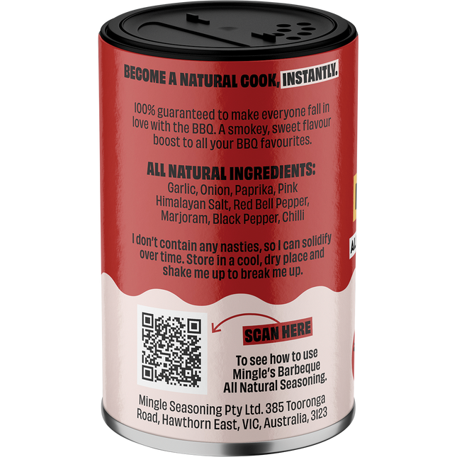 Mingle Backyard Barbecue All Natural Seasoning