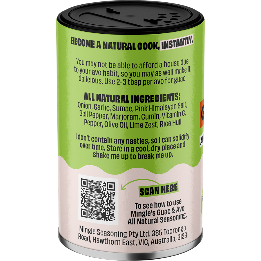 Mingle Guac & Avo All Natural Seasoning