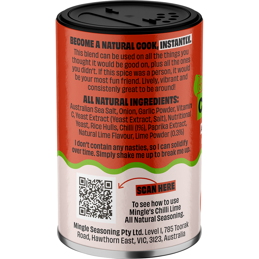 Mingle Chilli & Lime All Natural Seasoning