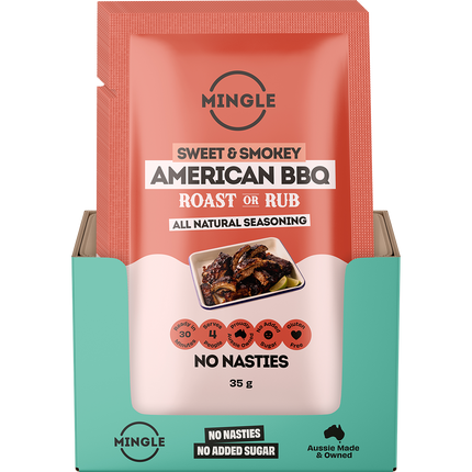 Mingle American BBQ Roast Or Rub All Natural Seasoning