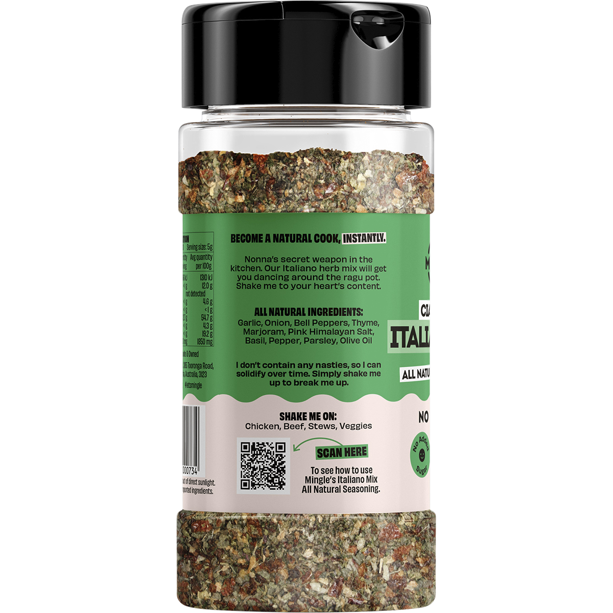 Italiano Mix All Natural Seasoning