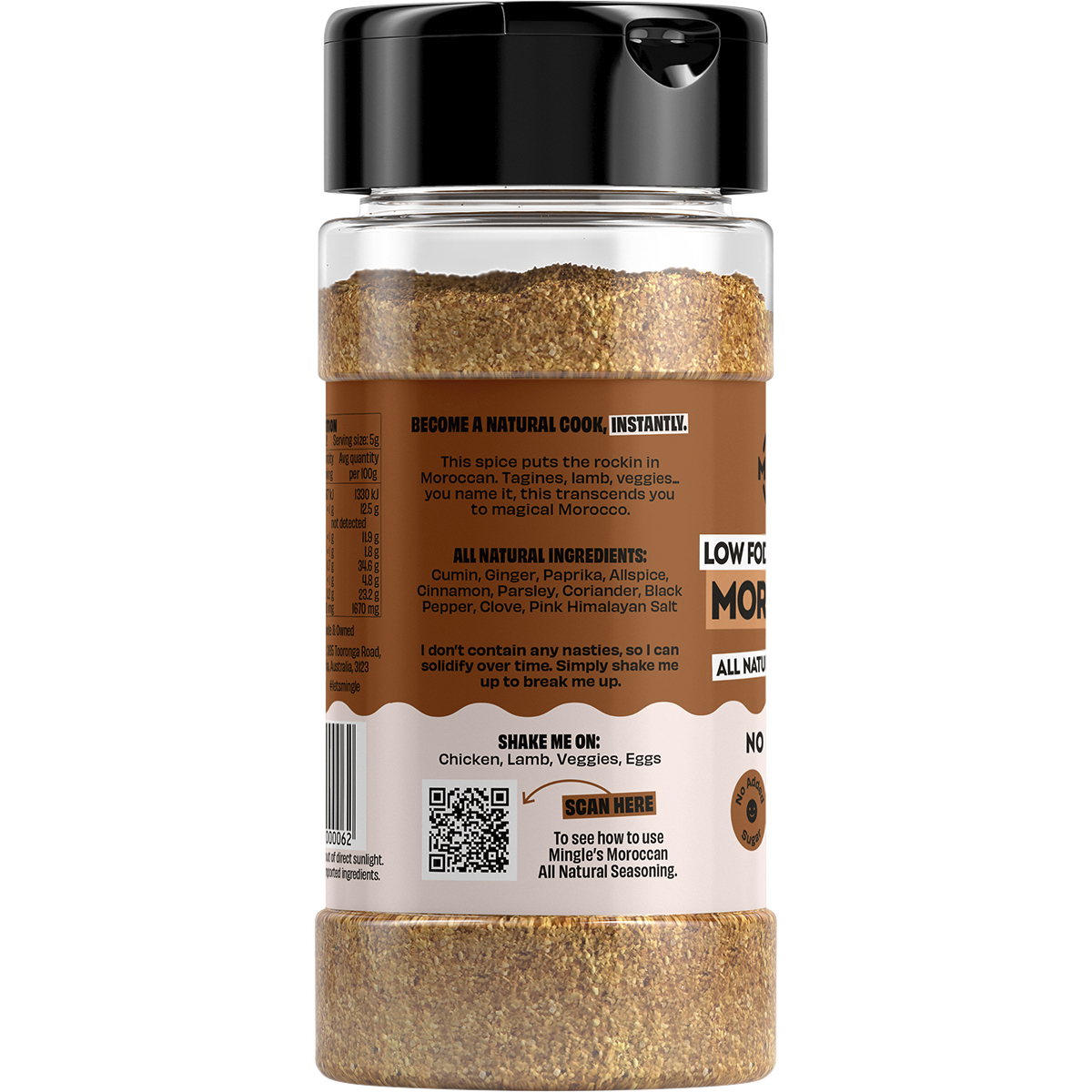 Moroccan All Natural Seasoning