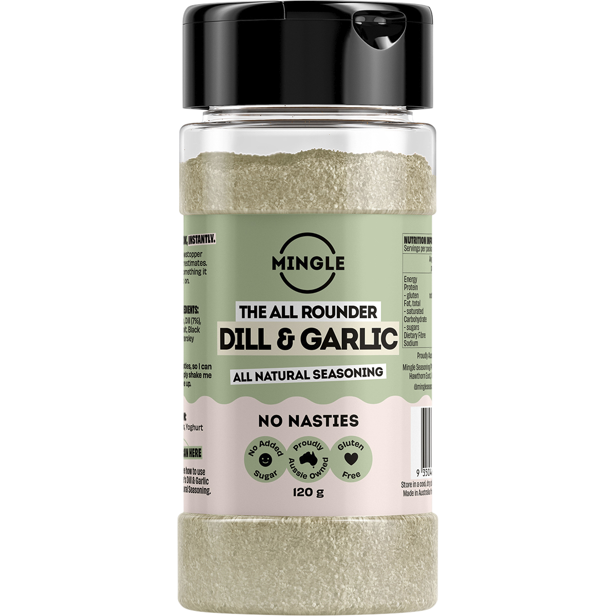 Dill & Garlic All Natural Seasoning