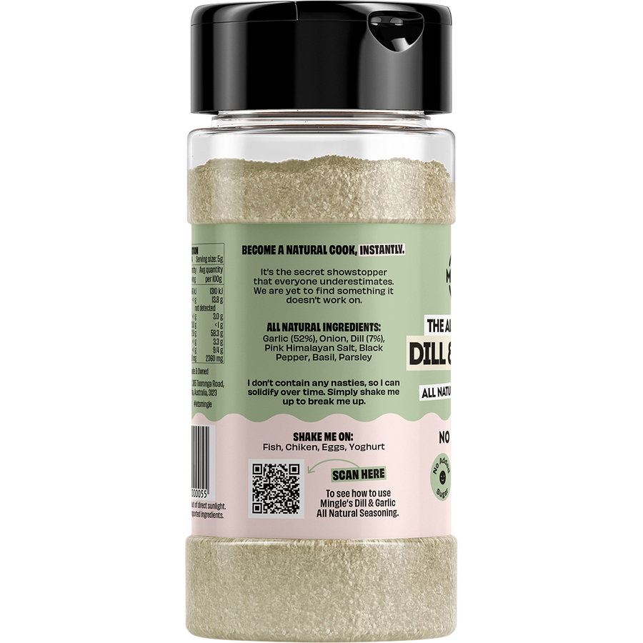 Dill & Garlic All Natural Seasoning