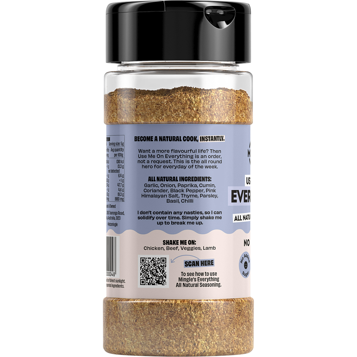 Use Me On Everything All Natural Seasoning