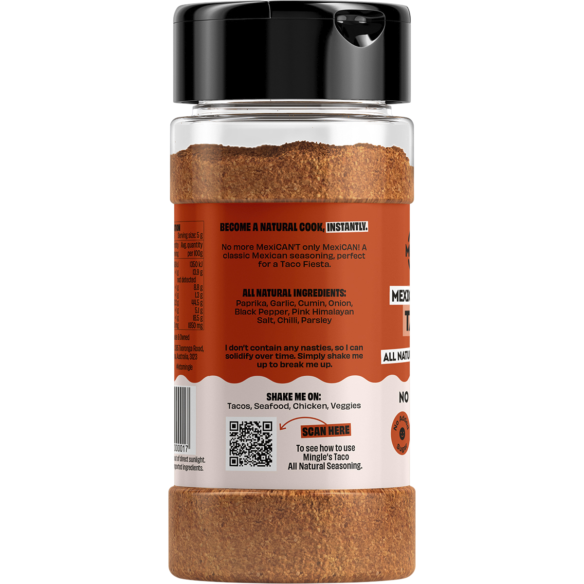 Mexican Fiesta Taco All Natural Seasoning