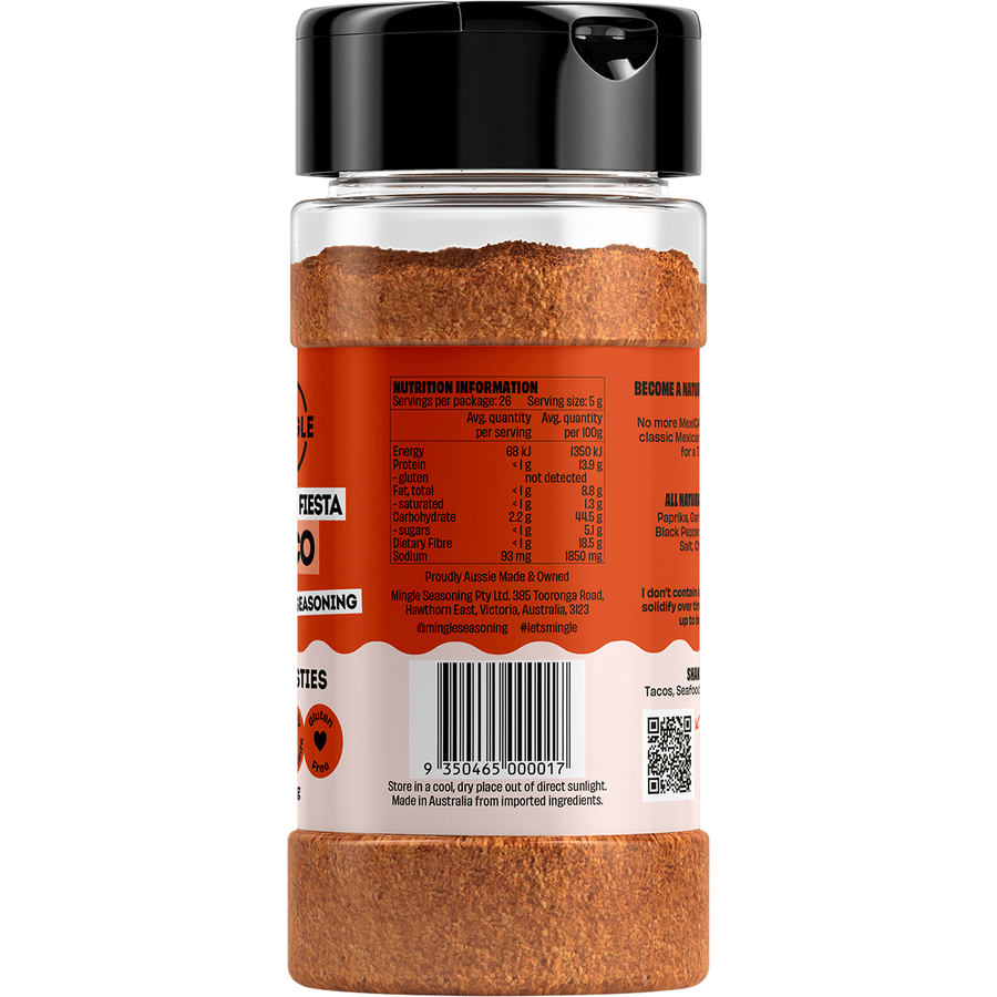 Mexican Fiesta Taco All Natural Seasoning