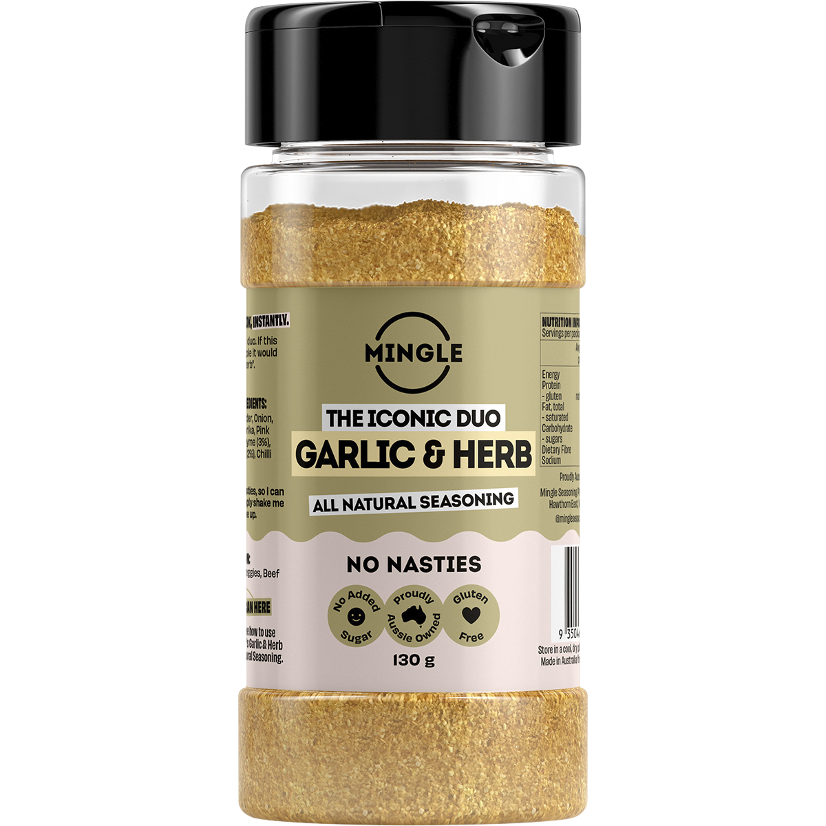 Garlic & Herb All Natural Seasoning