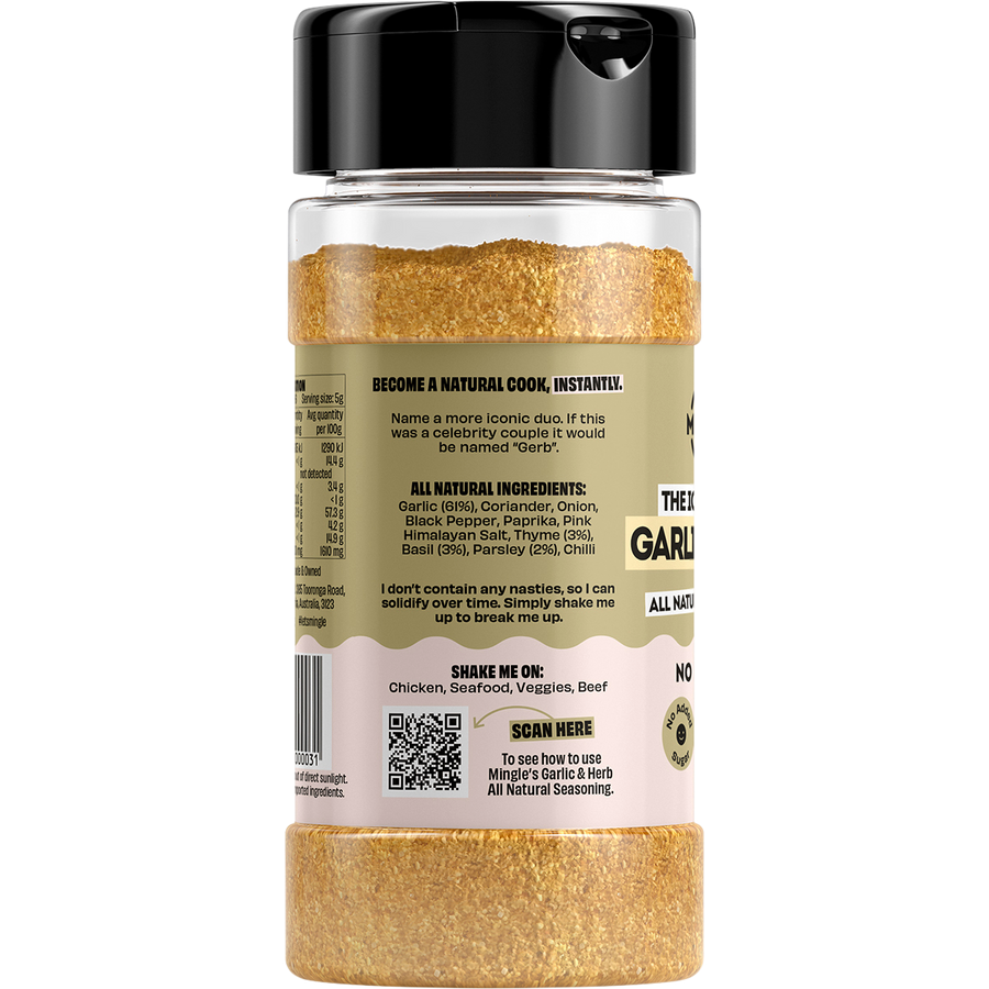 Garlic & Herb All Natural Seasoning