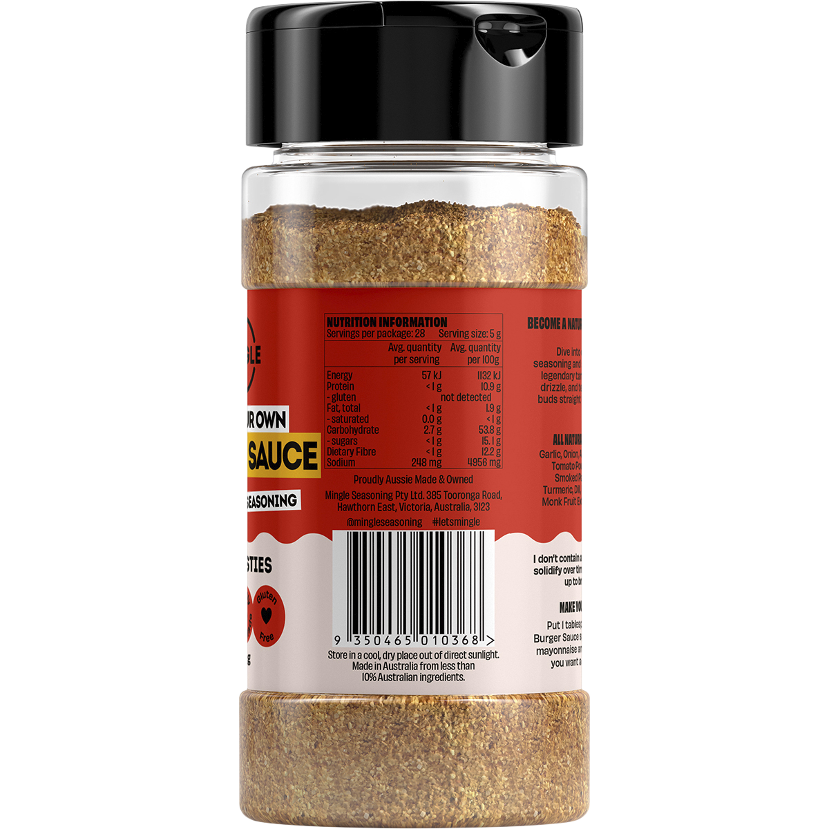 Burger Sauce All Natural Seasoning