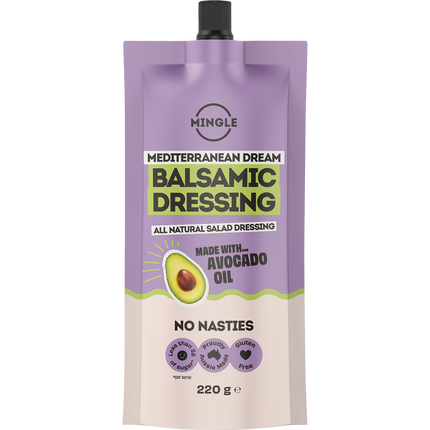 Balsamic All Natural Salad Dressing - Front View