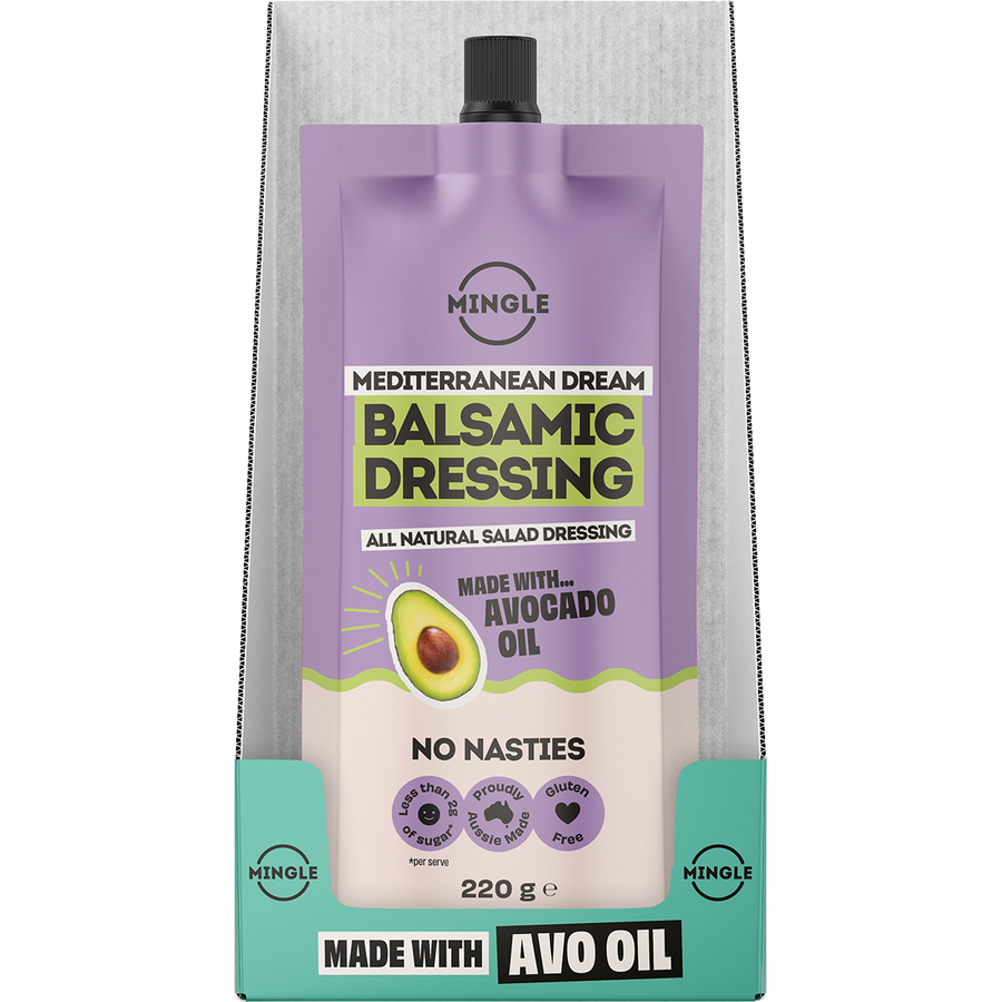 Balsamic All Natural Salad Dressing - Display Pack