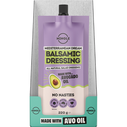 Balsamic All Natural Salad Dressing - Display Pack
